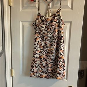 CALIA by Carrie Underwood Leopard Print Mini Dress